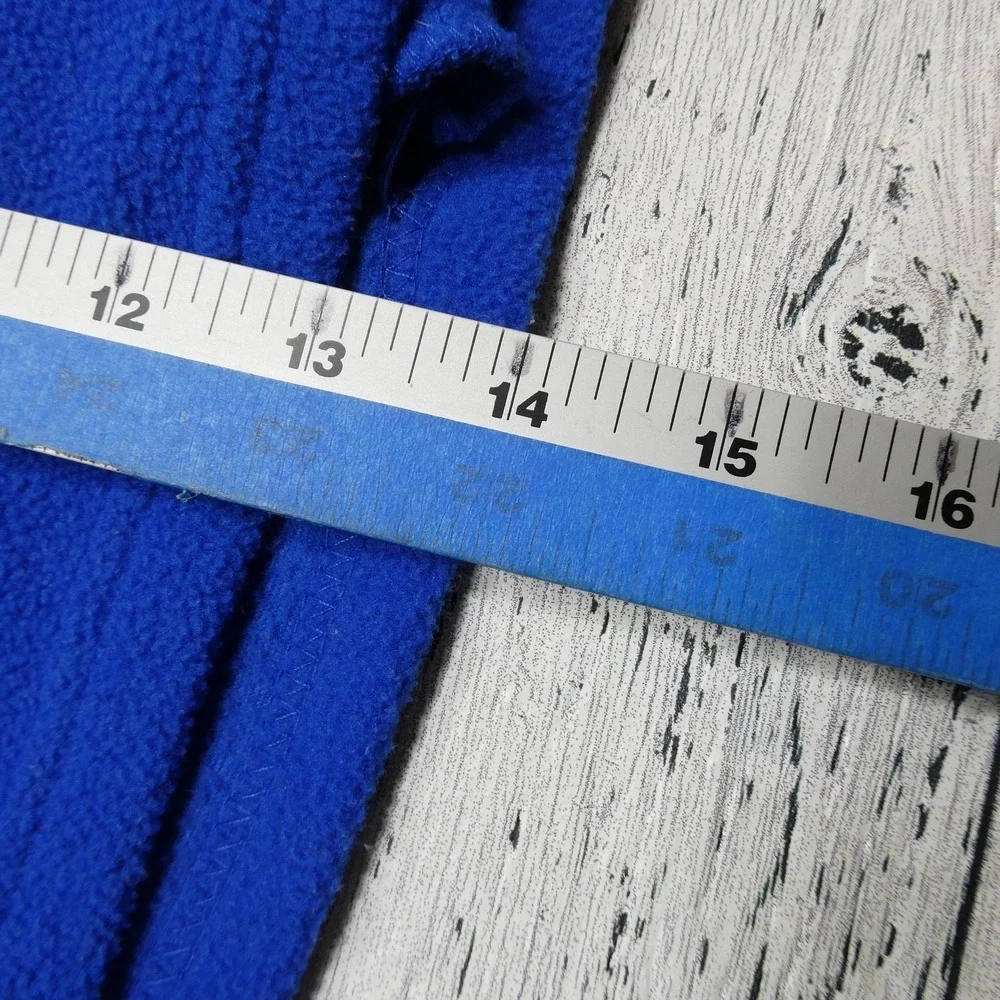 Nike Fleece Pullover Infant 12M‎ Blue Black Quarter Zip Colorblock Embroidered